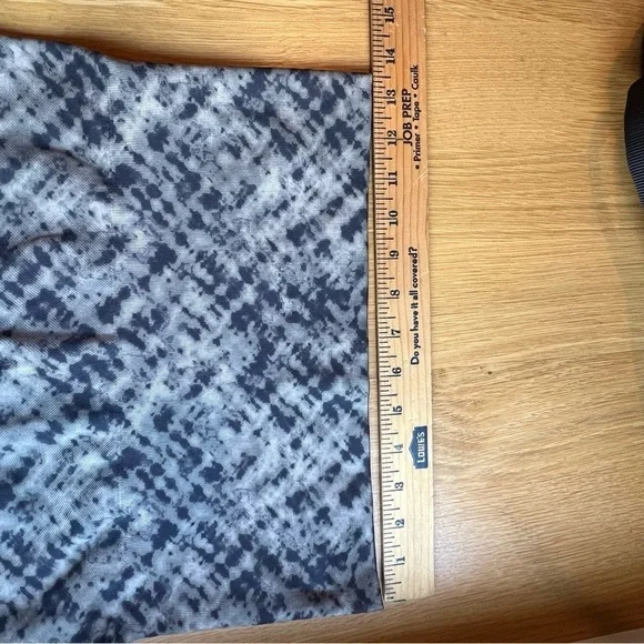 Spanx XL Grey Watercolor Leggings EUC - Picture 3 of 9